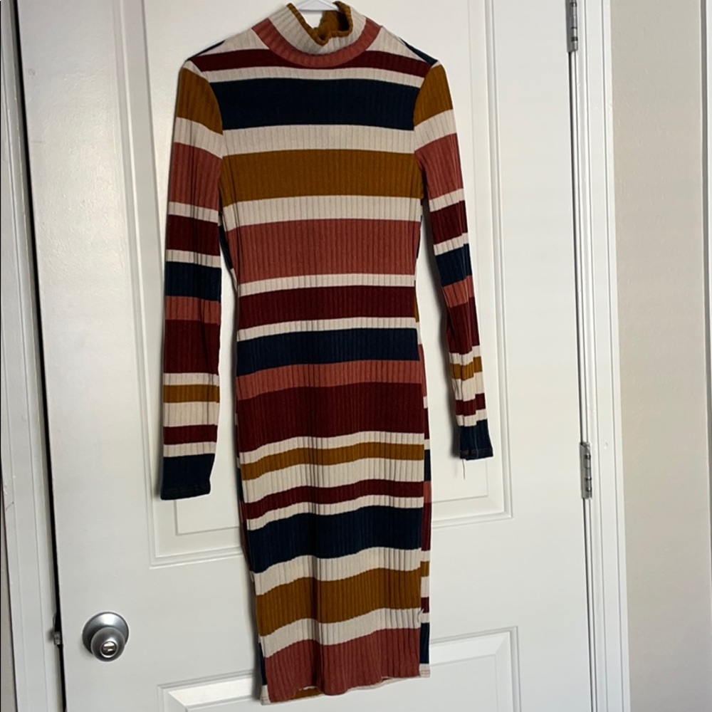 Turtleneck Sweater dress